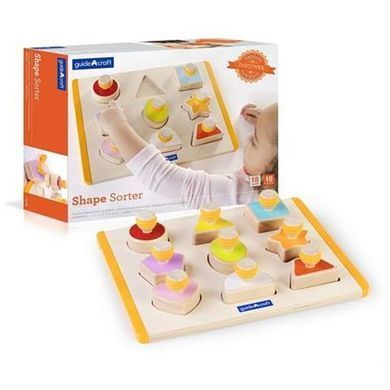 Рамка-вкладыш Guidecraft Manipulatives Формы с ручками (G6742) dt_2190 фото