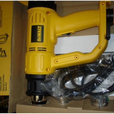 Фен будівельник мережевий - DeWALT D26411 - пістолет гарячого повітря D26411 фото