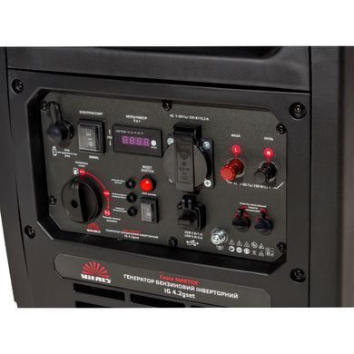 Генератор газ/бензин інверторний Vitals Master IG 4.2gset V213521 фото