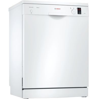 Bosch Посудомийна машина, 12компл., A+, 60см, дисплей, білий (372855) SMS23DW01T фото