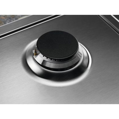 Electrolux Варильна поверхня газова, 60см, чавун, нерж (375862) EGS6436SX фото