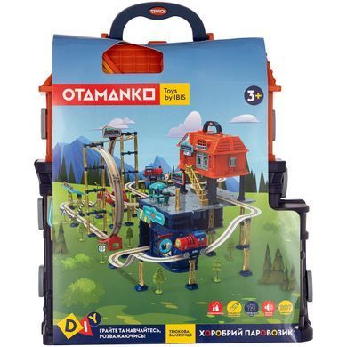 Игровой набор OTAMANKO ХРАБРЫЙ ПАРОВОЗИК трюковая железная дорога 207 деталей ibs_5320231 фото