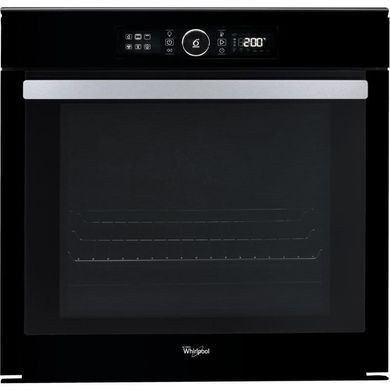 Whirlpool Духовка електр. AKZM8420NB, 60см, 73л, A+, Гриль , Емаль легкого очищення, Диспл., Конвекція, Чорний (326843) AKZM8420NB фото