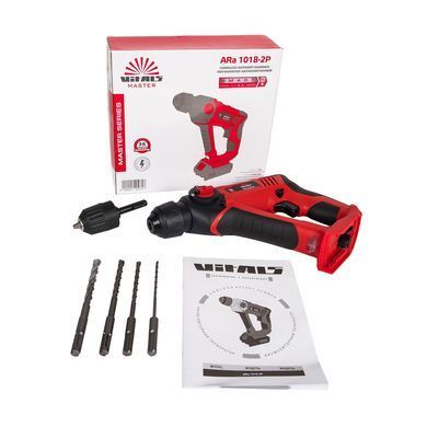 Перфоратор акумуляторний Vitals Master ARa 1018-2P SmartLine V120271 фото