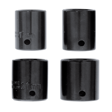 Гайковерт ударний мережевий YATO: 1/4" HEX x 1/2" F, 1020Вт, 600Нм, 2600 об/хв +4 головки і кейс YT-82021 фото