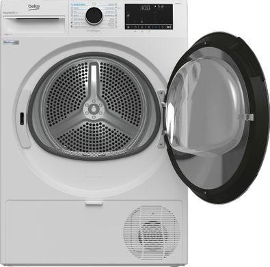 Beko Сушильна машина тепловий насос, 8кг, A+++, 60см, дисплей, білий (364001) B5T68243 фото