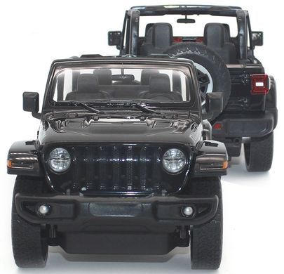 Машинка Rastar JEEP Wrangler Rubicon на радіокеруванні. 1:14. Чорний