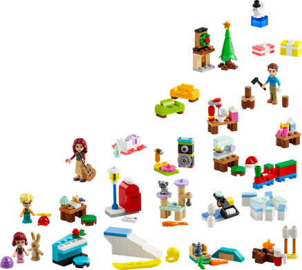 Новорічний адвент-календар 2024 LEGO Friends 272 деталей (42637)