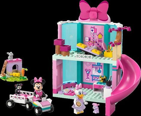 Конструктор LEGO Disney Готель Мінні для домашніх улюбленців 161 деталь (43274)