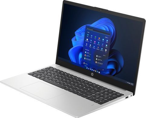 HP Ноутбук 250-G10 15.6" FHD IPS AG, Intel i7-1355U, 16GB, F512GB, UMA, DOS, сірий (370762) 8D4M7ES фото