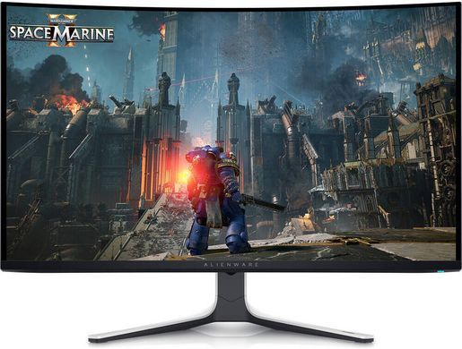 Dell Монітор 31.6" AW3225QF 2xHDMI, DP, USB, QD-OLED, 3840x2160, 240Hz, 0.03ms, DCI-P3 99%, CURVED, G-SYNC, FreeSync, Pivot, HDR TrueBlack 400 (379224) 210-BLLV фото
