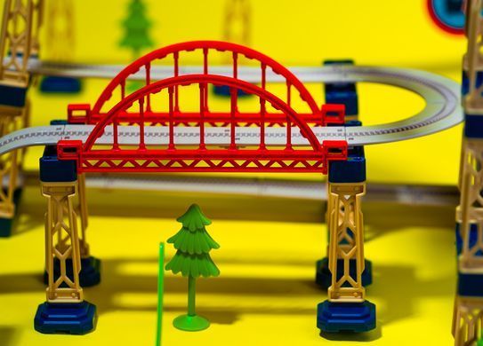 Игровой набор OTAMANKO ХРАБРЫЙ ПАРОВОЗИК трюковая железная дорога 207 деталей ibs_5320231 фото