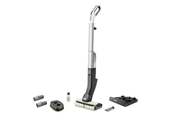 Karcher Поломоечная машина FC 4-4 Battery Set, 460Вт, вода -0.4л, вес-3.4кг, белый 1.056-400.0 фото