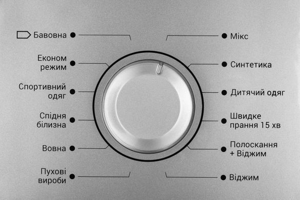 ARDESTO Стиральная машина фронтальная, 6кг, 1000, А++, 45см, дисплей, серебристый WMS-6109S фото