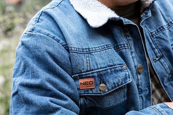 Рабочая куртка DENIM, утепленная, размер XXL