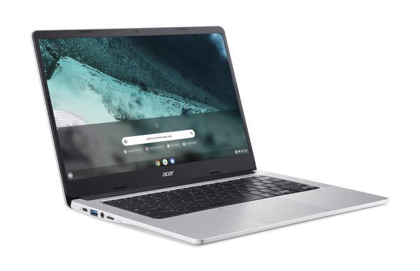 Acer Ноутбук Chromebook CB314-3HT 14" FHD IPS Touch, Intel C N4500, 8GB, F128GB, UMA, ChromeOS, серебристый NX.KB5EU.002 фото