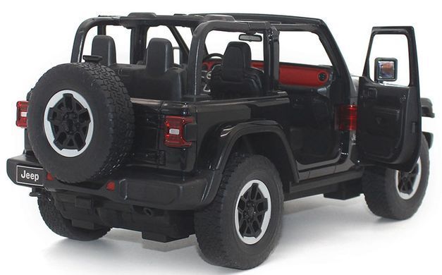 Машинка Rastar JEEP Wrangler Rubicon на радіокеруванні. 1:14. Чорний
