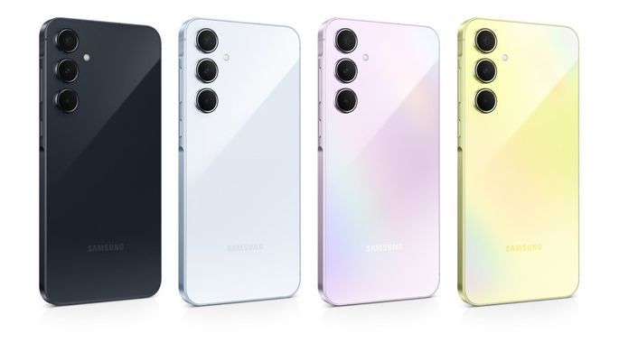 Samsung Смартфон Galaxy A35 5G (A356) 6.6" 6/128ГБ, 2SIM, 5000мА&bull;год, бузковий (375790) SM-A356BLVBEUC фото