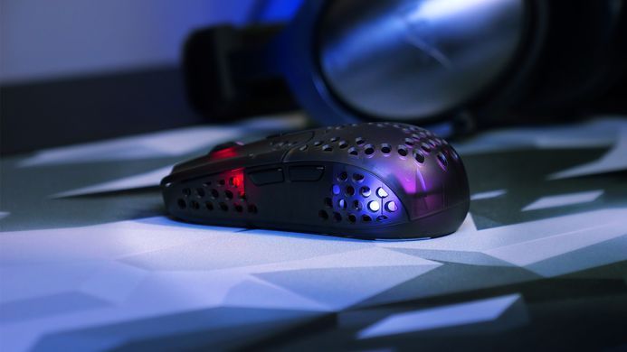 Cherry Xtrfy Миша MZ1 RGB WL, Black (354761) MZ1W-RGB-BLACK фото