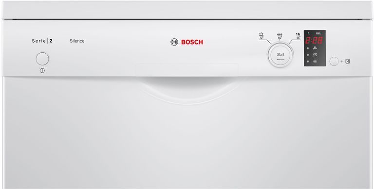 Bosch Посудомийна машина, 12компл., A+, 60см, дисплей, білий (372855) SMS23DW01T фото