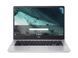 Acer Ноутбук Chromebook CB314-3HT 14" FHD IPS Touch, Intel C N4500, 8GB, F128GB, UMA, ChromeOS, серебристый NX.KB5EU.002