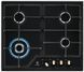 Electrolux Варильна поверхня газова, 60см, чавун, чорний матовий (365440) KGS6436RK