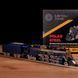 Колекційна модель-конструктор Metal Time Polar Steel color Поїзд кольоровий механічний (MT052) dt_94823