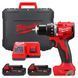 Дриль-шурупокрут з ударом акумуляторний MILWAUKEE, M18 BLPDRC-202C 4933492822