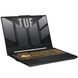 ASUS Ноутбук TUF F17 FX707VU-HX156 17.3" FHD IPS, Intel i7-13620H, 16GB, F512GB, NVD4050-6, NoOS, Сірий (381993) 90NR0CS5-M009E0