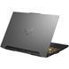 ASUS Ноутбук TUF F17 FX707VU-HX156 17.3" FHD IPS, Intel i7-13620H, 16GB, F512GB, NVD4050-6, NoOS, Сірий (381993) 90NR0CS5-M009E0