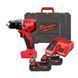 Дриль-шурупокрут з ударом акумуляторний MILWAUKEE, M18 BLPDRC-202C 4933492822