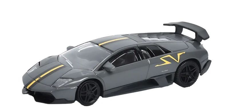 Машинка Rastar Murcielago LP 670-4 SV Superveloce China Limited Edition 1:43 Сірий ibs_4540122 фото