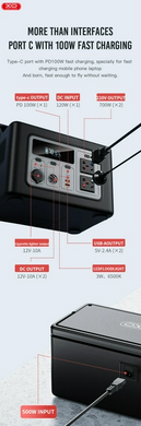 Портативна зарядна станція XO PSA-700 614Wh PSA-700 фото