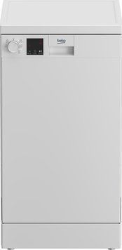 Beko Окремо встановлювана посудомийна машина DVS05025W - 45 см./10 компл./5 програм/А++/білий (350769) DVS05025W фото