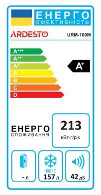 ARDESTO Морозильна камера, 142x55х55, 157л, А+, ST, білий (299617) URM-160M фото