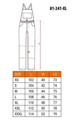 Робочий напівкомбінезон Neo Tools 81-241 CAMO XL