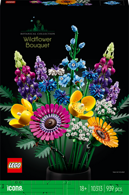 Конструктор LEGO Botanicals Букет польових квітів 939 деталей (10313)