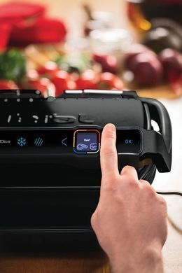 Tefal Гриль прижимной OptiGrill Elite 2000Вт, темп. режимов-15, съемные пластины, металл, черный (333075) GC750830 фото