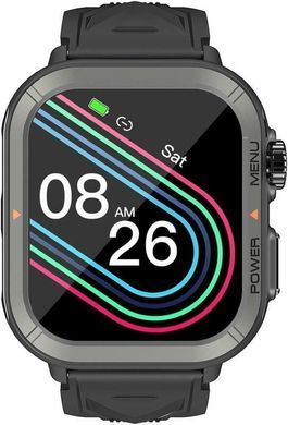 Blackview Смарт-часы W30 50мм, 1.91", 320*380, TFT, BT 5.3, 128МБ, чёрный 6931548314295 фото