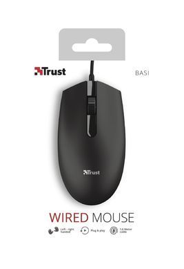 Trust Миша Basi USB Black (341474) 24271_TRUST фото