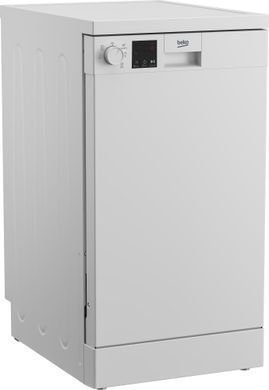 Beko Окремо встановлювана посудомийна машина DVS05025W - 45 см./10 компл./5 програм/А++/білий (350769) DVS05025W фото