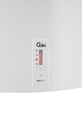 Водонагрівач електр. TIKI слім SuprSD, 120л, 2кВт, сухий тен, електр. кер-ння, C, білий, 700092 (361458) SUPRSD120V9_TIKI фото