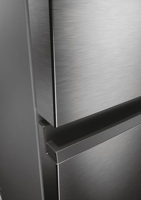Haier Холодильник багатодверний, 205x59.5х65.7, холод.відд.-289л, мороз.відд.-125л, 3дв., А+, NF, інв., дисплей, зона нульова, cріблястий (374344) HTW5620DNMG фото