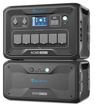 ПОРТАТИВНА ЗАРЯДНА СТАНЦІЯ BLUETTI 3000W AC300+B300 AC300+B300 BLUETTI фото