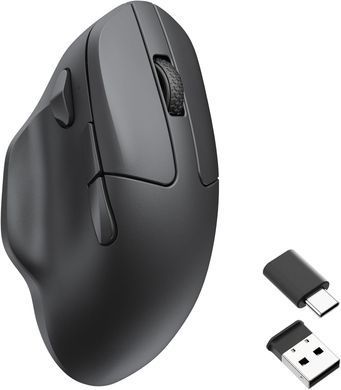 Мышь Keychron M7 BT/WL/USB-A/USB-C, чорний M7-A1 фото