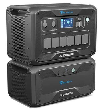 ПОРТАТИВНА ЗАРЯДНА СТАНЦІЯ BLUETTI 3000W AC300+B300 AC300+B300 BLUETTI фото