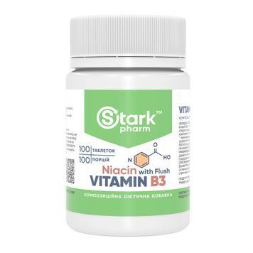 Vitamin B3 Niacin - 100 caps Stark Pharm