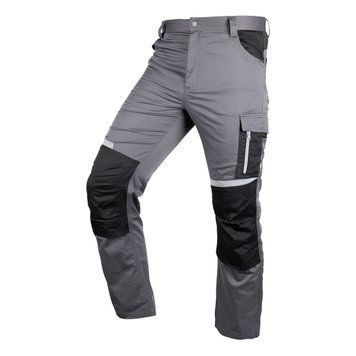 Рабочие брюки NEO TOOLS 81-351-2 Mix&Match, серо-черные, с карманами и наколенниками XXL