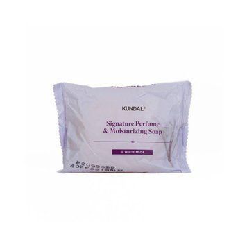 Мило для тіла парфумоване "Білий Мускус" Kundal Signature Perfume & Moisturizing Soap White Musk 85g (1 шт)