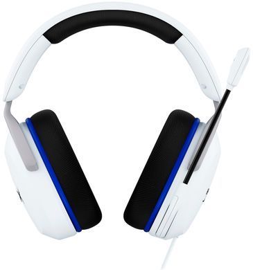 Гарнітура HyperX Cloud Stinger 2 Core PS5/PS4, mini-jack, біло-синій (362282) 6H9B5AA фото